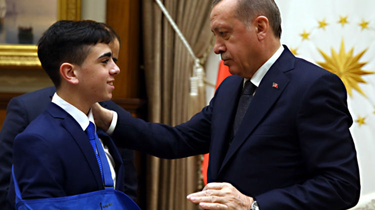 Cumhurbaşkanı Erdoğan Cüneydi'yi kabul etti