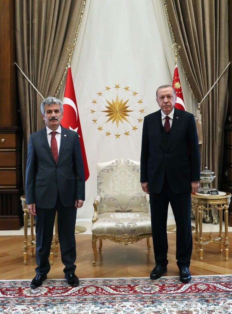 Cumhurbaşkanı Erdoğan, Danıştay Başkanı Yiğit’i kabul etti 