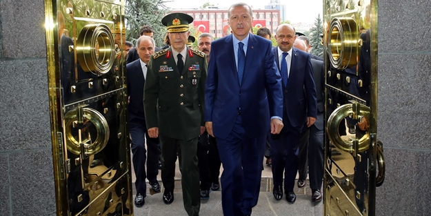 Erdoğan'dan darbe girişimi sonrası bir ilk