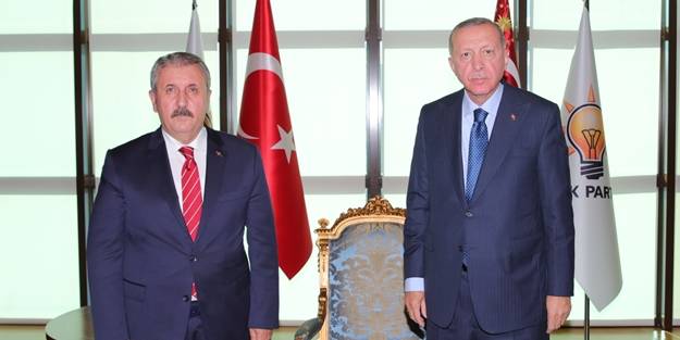 Cumhurbaşkanı Erdoğan Destici'yi kabul etti