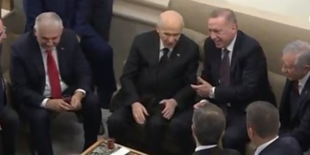 Uzun süre sonra ilk kez! Erdoğan Bahçeli ile...