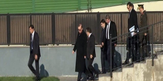 Erdoğan, Emniyet Müdürü ile konuştu