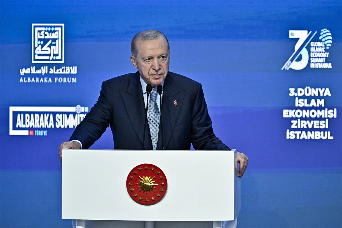  Cumhurbaşkanı Erdoğan: Faizin olduğu yerde bereket olmaz