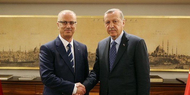 Erdoğan, Filistin Başbakanı'nı kabul etti