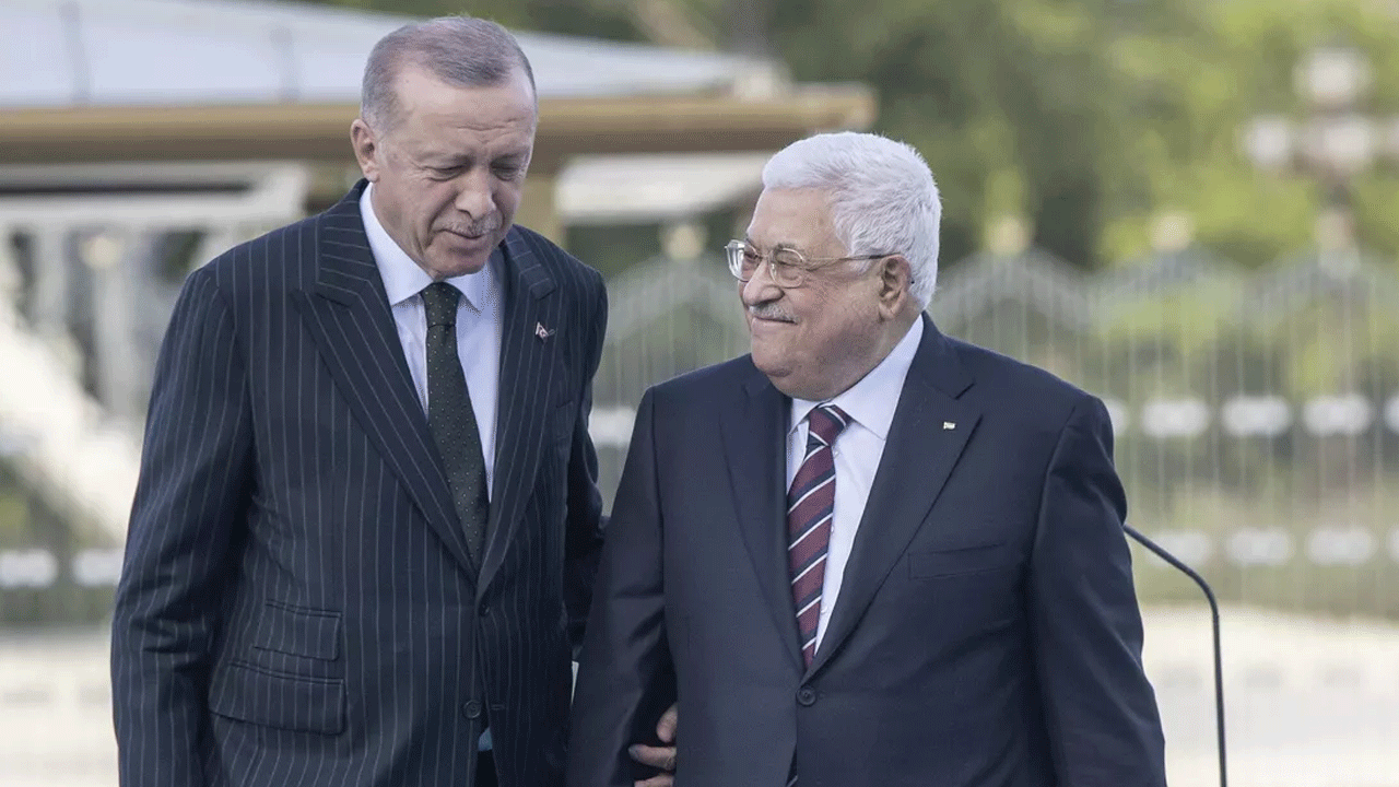 Erdoğan, Abbas ile görüştü