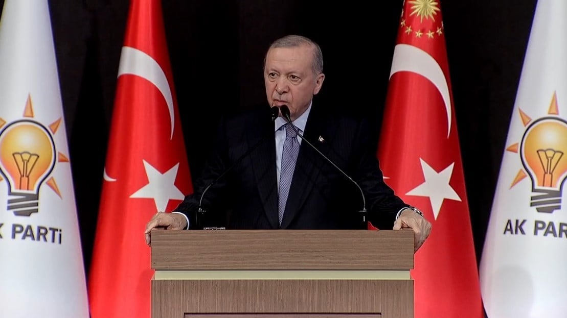 Cumhurbaşkanı Erdoğan: Filistinlilerin kanı elinde olanların hadsizliği teneke tıngırtısıdır!