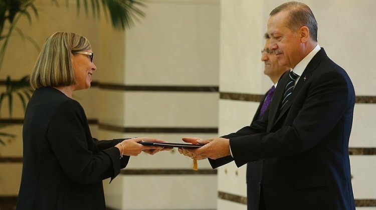 Cumhurbaşkanı Erdoğan Finlandiya Büyükelçisi'ni kabul etti