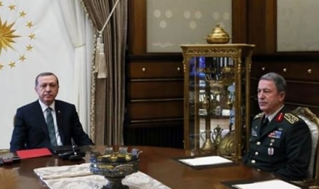 Cumhurbaşkanı Erdoğan Genelkurmay Başkanını kabul etti