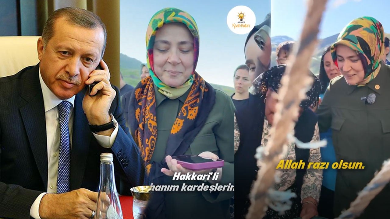 Cumhurbaşkanı Erdoğan, Hakkari'nin zirvesindeki kadınlara seslendi!