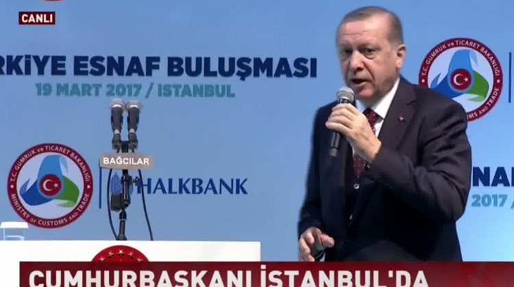 Cumhurbaşkanı Erdoğan İstanbul'da konuştu!