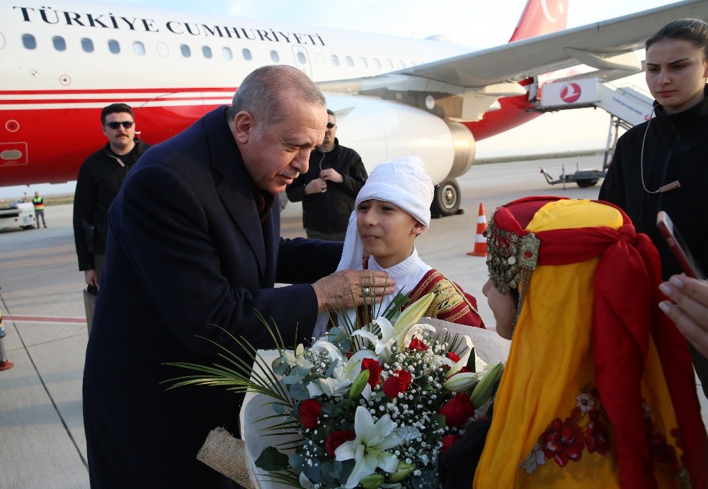 Cumhurbaşkanı Erdoğan Hatay’da 