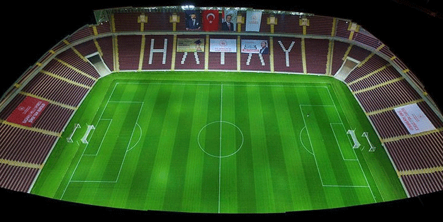 Erdoğan Hatayspor'un yeni yuvasını açacak