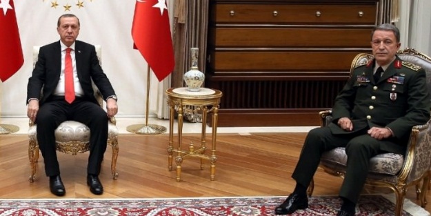 Cumhurbaşkanı Erdoğan, Hulusi Paşa'yı kabul etti