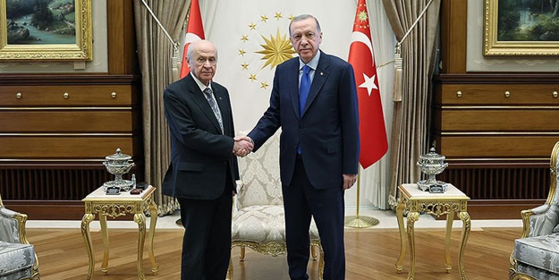 Cumhurbaşkanı Erdoğan ile Bahçeli'nin görüşeceği saat ve tarih açıklandı