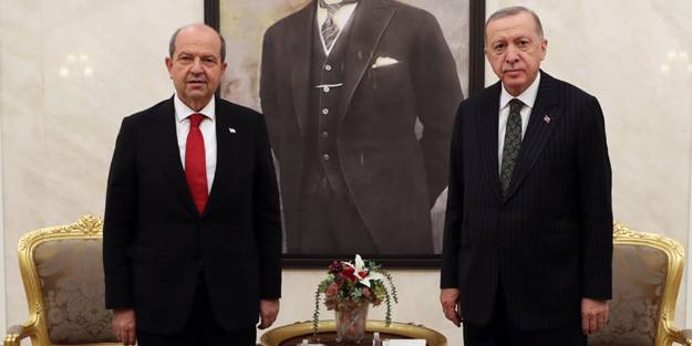 Cumhurbaşkanı Erdoğan ile Ersin Tatar görüştü!