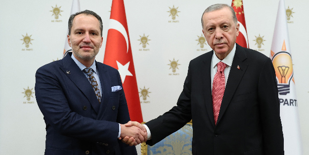 Cumhurbaşkanı Erdoğan ile Erbakan bir araya geldi