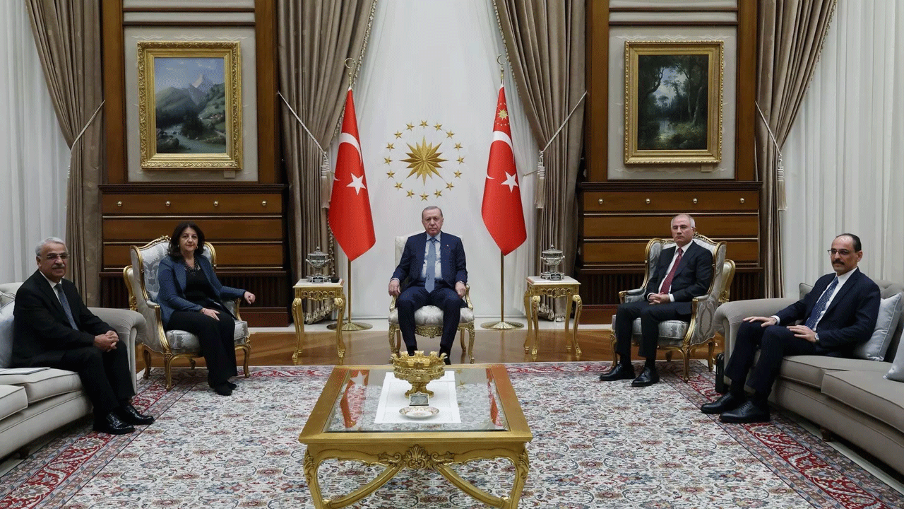 Erdoğan ile görüşen İmralı Heyeti'nden açıklama