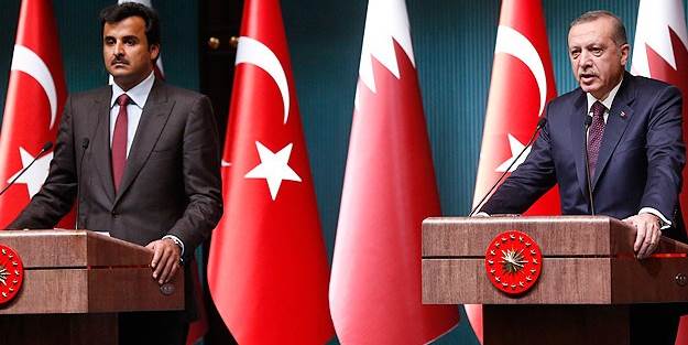 Erdoğan ile Katar Emiri'nden kritik görüşme