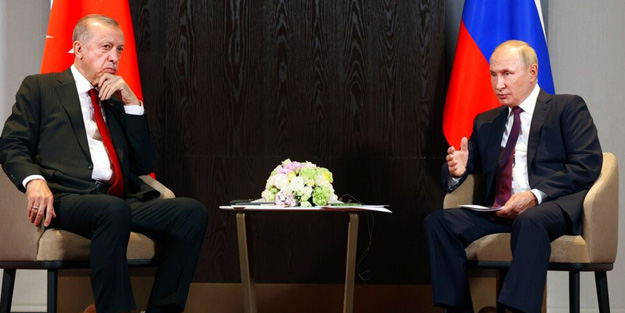 Cumhurbaşkanı Erdoğan ile Putin arasında önemli görüşme