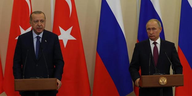Cumhurbaşkanı Erdoğan ile Putin'den ortak basın toplantısı
