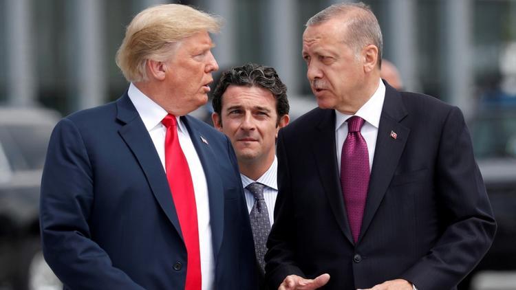 Cumhurbaşkanı Erdoğan ile Trump arasında kritik görüşme