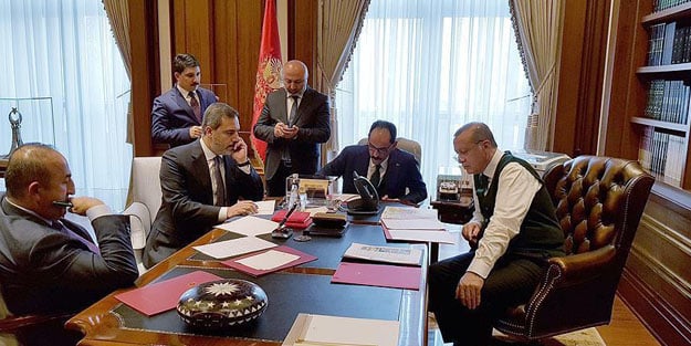 Cumhurbaşkanı Erdoğan ile Trump telefonda görüştü