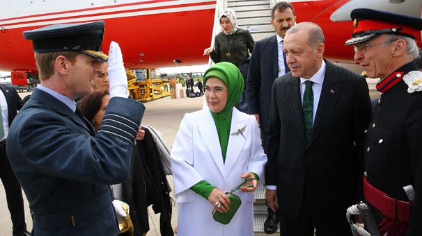 Cumhurbaşkanı Erdoğan İngiltere'de