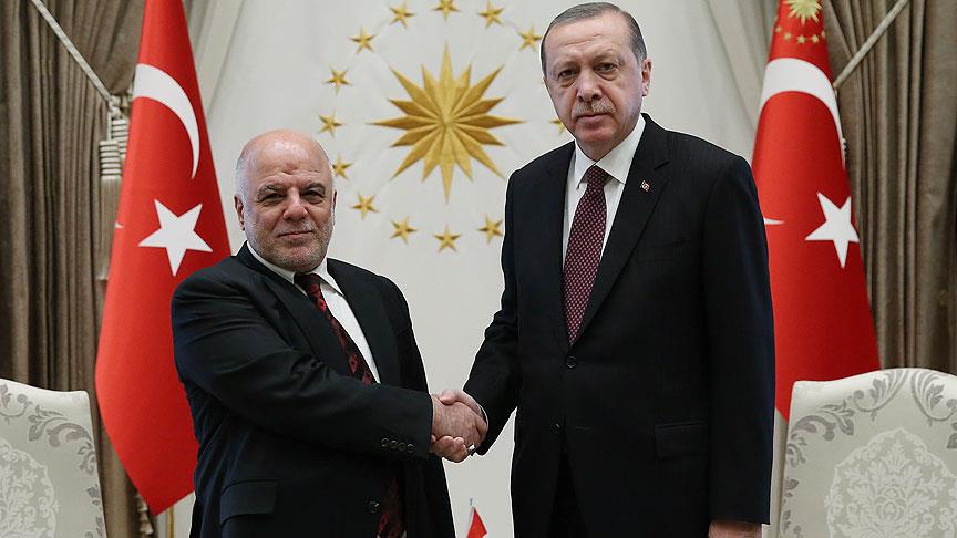 Cumhurbaşkanı Erdoğan, Irak Başbakanı İbadi'yi kabul etti
