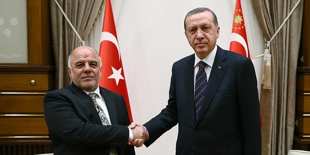 Cumhurbaşkanı Erdoğan, Irak Başbakanı ile görüştü