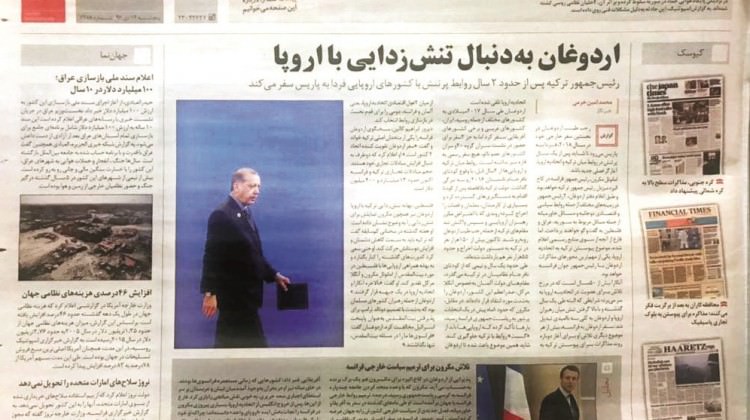 Reis-i Cumhur Erdoğan İran'da manşetlerde