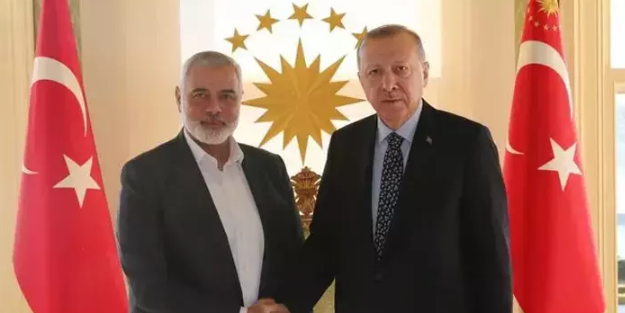 Cumhurbaşkanı Erdoğan, İsmail Haniye ile görüştü