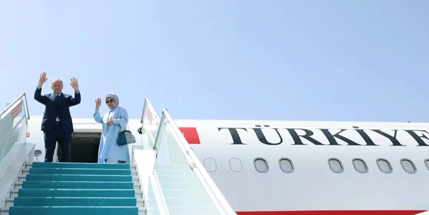 Cumhurbaşkanı Erdoğan İspanya'ya gitti