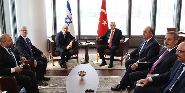 Cumhurbaşkanı Erdoğan, İsrail Başbakanı ile görüştü!