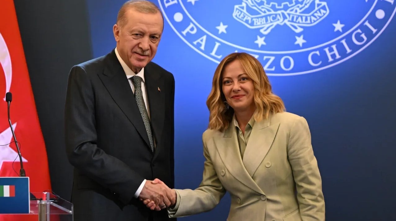 Cumhurbaşkanı Erdoğan, İtalya Başbakanı Meloni ile görüştü: "Müttefikler arasındaki bağ güçlendirilmeli"