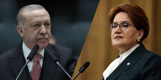 Cumhurbaşkanı Erdoğan, İYİ Parti Genel Başkanı Akşener ile görüştü