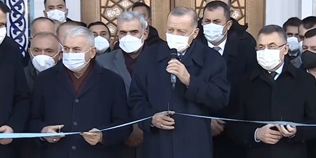 Erdoğan Kadıköy'de cami açtı