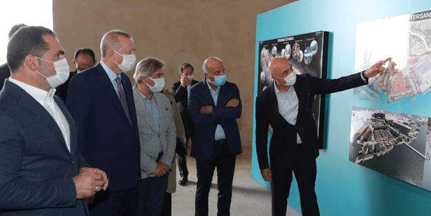 Cumhurbaşkanı Erdoğan İstanbul'da incelemelerde bulundu