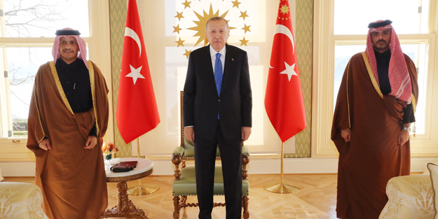 Cumhurbaşkanı Erdoğan'dan önemli kabul