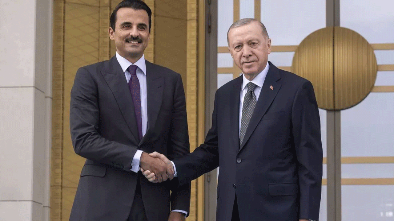 Erdoğan, Al Sani'yi kabul etti