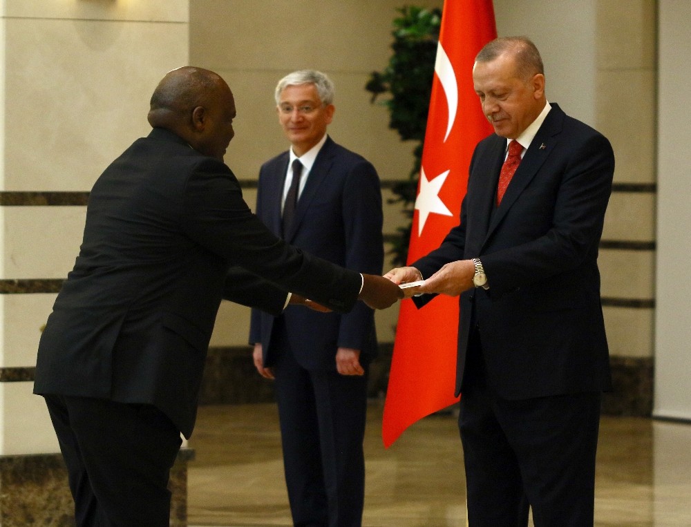 Cumhurbaşkanı Erdoğan, Kenya Büyükelçisini kabul etti 