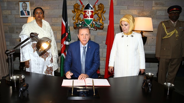 Cumhurbaşkanı Erdoğan Kenya'da