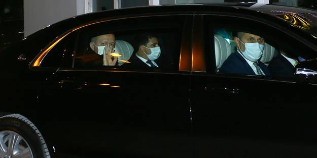 Cumhurbaşkanı Erdoğan Kızılcahamam’dan ayrıldı