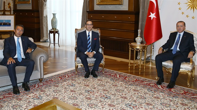 Cumhurbaşkanı Erdoğan, Koç ailesini kabul etti