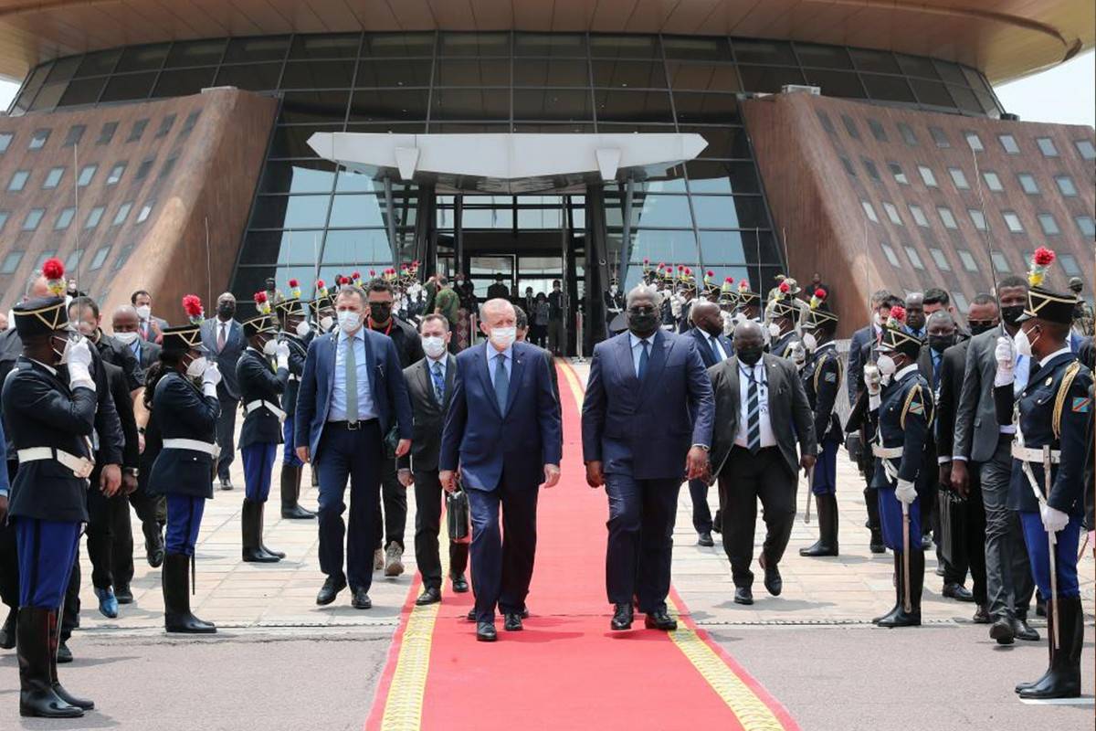 Cumhurbaşkanı Erdoğan, Kongo Demokratik Cumhuriyeti'nden ayrıldı
