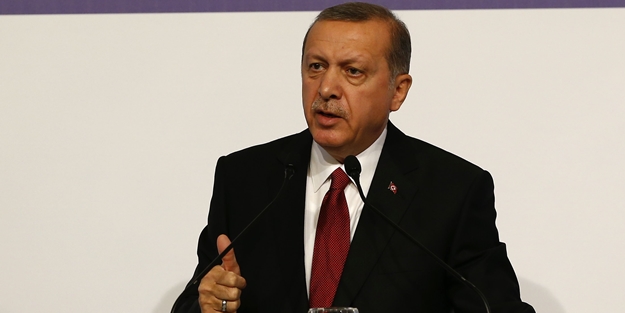 Erdoğan Bayburt Üniversitesi'nde konuştu