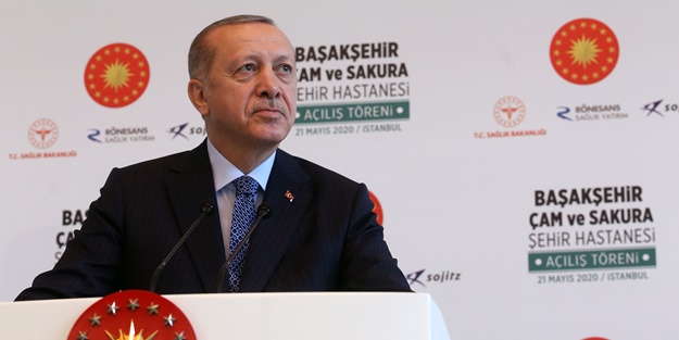 Cumhurbaşkanı Erdoğan dev hastanenin açılışında konuştu