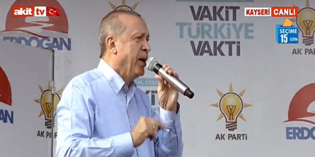 Cumhurbaşkanı Erdoğan: Sizin işiniz o