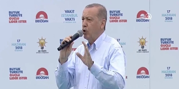 Erdoğan'dan Muharrem İnce'ye sert tepki: Haddini bil!