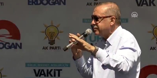 Cumhurbaşkanı Erdoğan: Bunlar paraları Kandil'e gönderdi