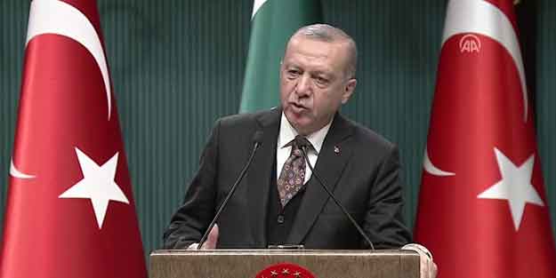 Cumhurbaşkanı Erdoğan konuşuyor